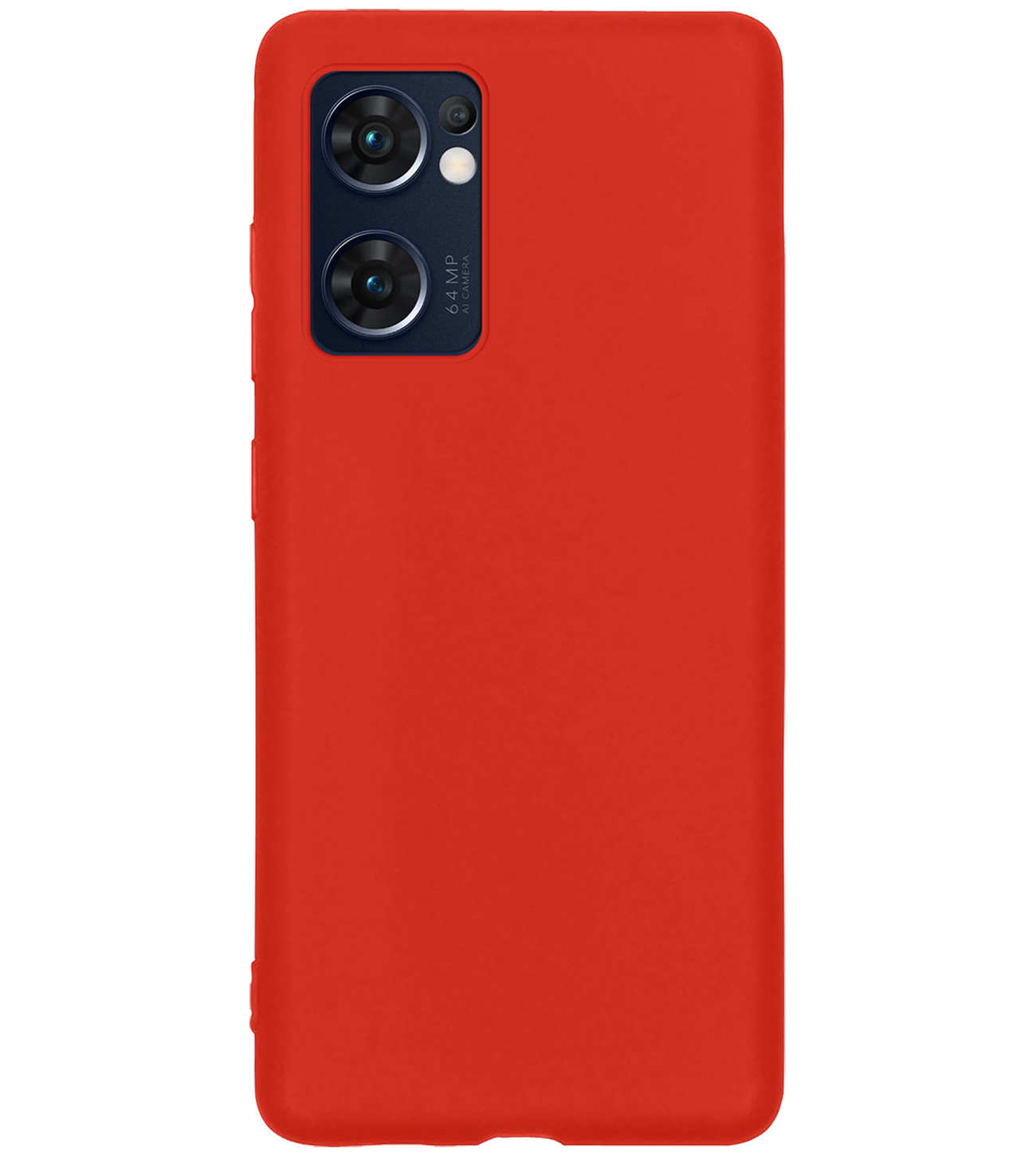 BASEY. Hoes Geschikt voor OPPO Find X5 Lite Hoesje Siliconen Back Cover Case Met 2x Screenprotector - Hoesje Geschikt voor OPPO X5 Lite Hoes Cover Hoesje - Transparant