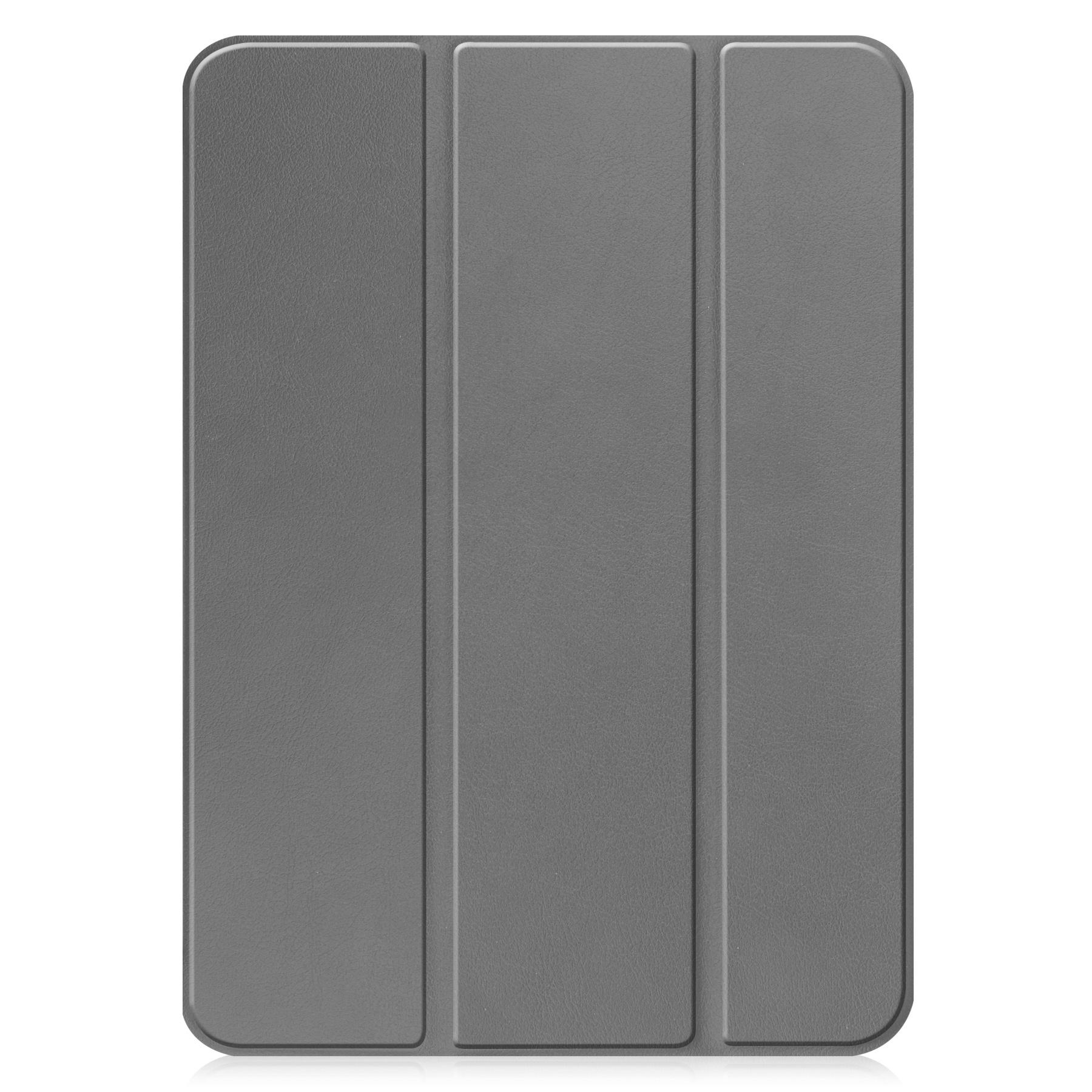 BASEY. Hoesje Geschikt voor iPad 2022 Hoes Case Tablet Hoesje Tri-fold Met Screenprotector - Hoes Geschikt voor iPad 10 Hoesje Hard Cover Bookcase Hoes - Grijs