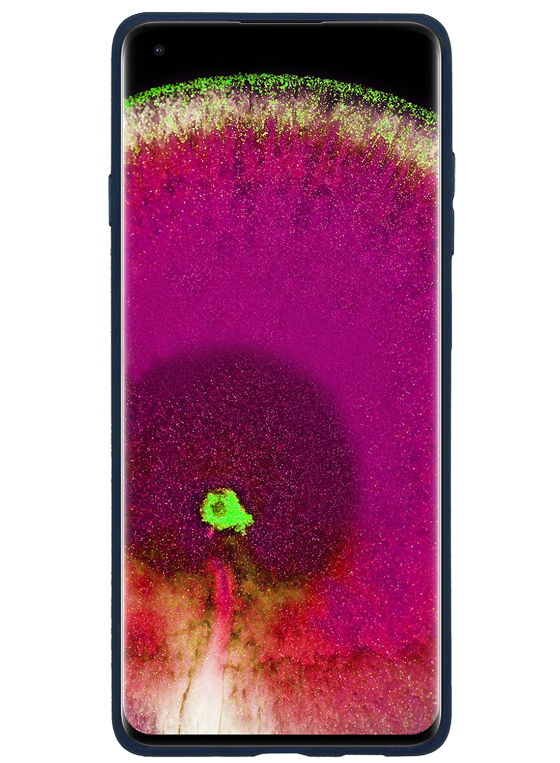 NoXx Hoes Geschikt voor OPPO Find X5 Pro Hoesje Cover Siliconen Back Case Hoes Met 2x Screenprotector - Donkerblauw