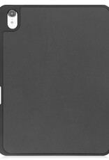 BASEY. Hoesje Geschikt voor iPad 2022 Hoes Case Tablet Hoesje Tri-fold Met Uitsparing Geschikt voor Apple Pencil - Hoes Geschikt voor iPad 10 Hoesje Hard Cover Bookcase Hoes - Zwart