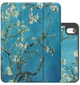 NoXx NoXx iPad 10 2022 Hoesje Met Uitsparing Apple Pencil - Bloesem