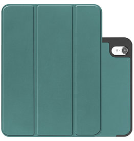 NoXx NoXx iPad 10 2022 Hoesje Met Uitsparing Apple Pencil - Donkergroen