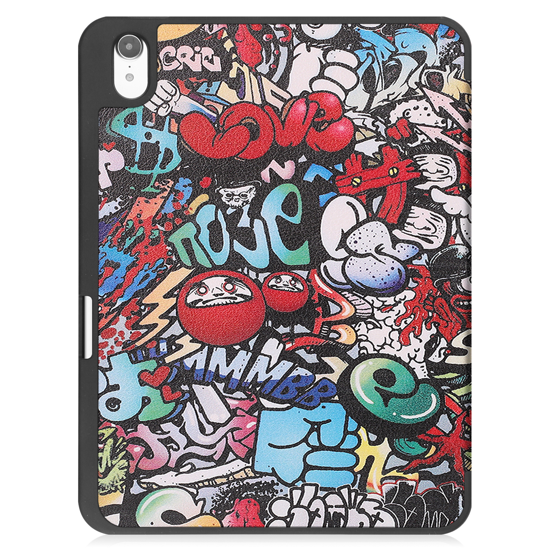 iPad 10 2022 Hoesje Hardcover Hoes Book Case Met Apple Pencil Uitsparing - Graffity
