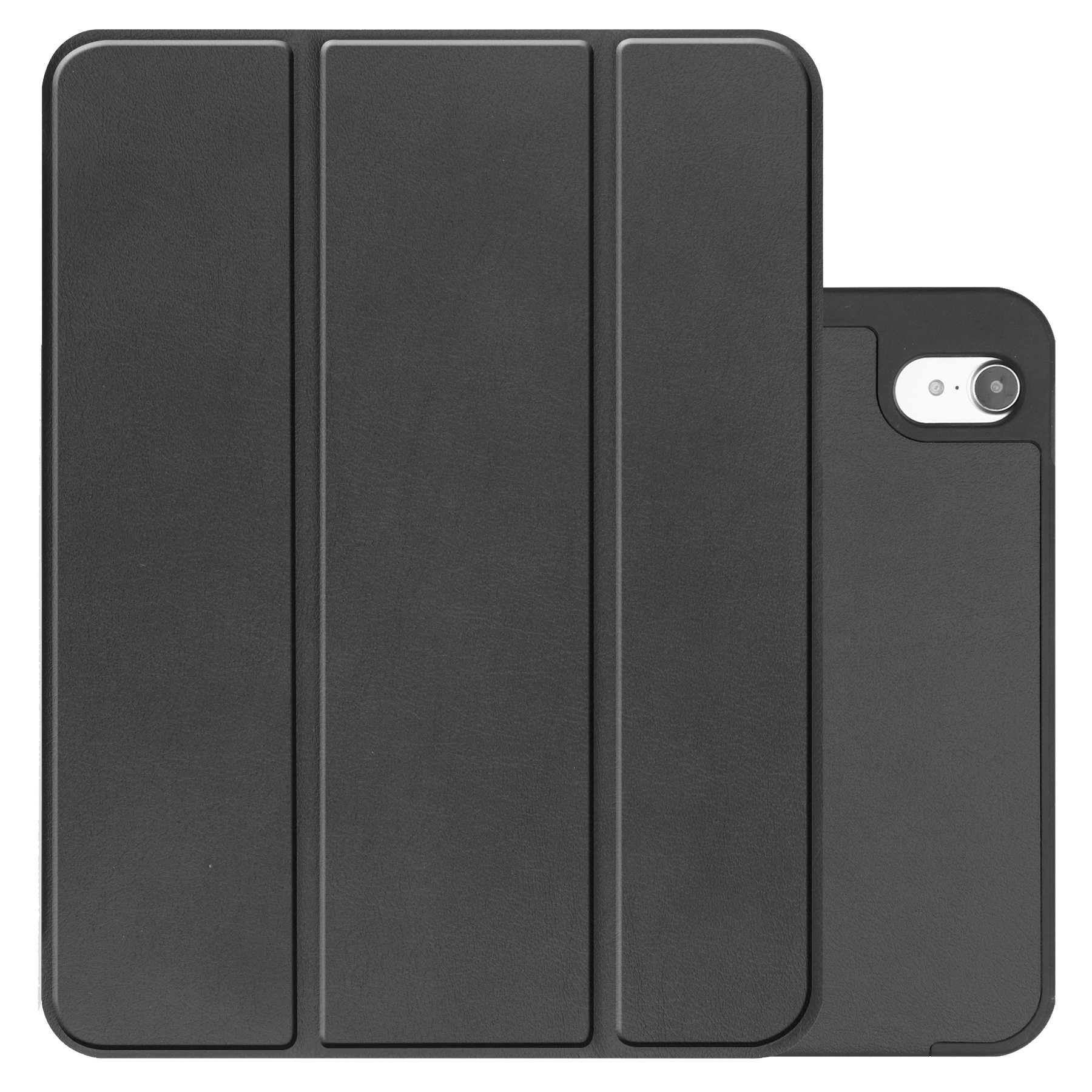 NoXx Hoesje Geschikt voor iPad 2022 Hoesje Case Hard Cover Hoes Book Case Met Uitsparing Geschikt voor Apple Pencil - Zwart