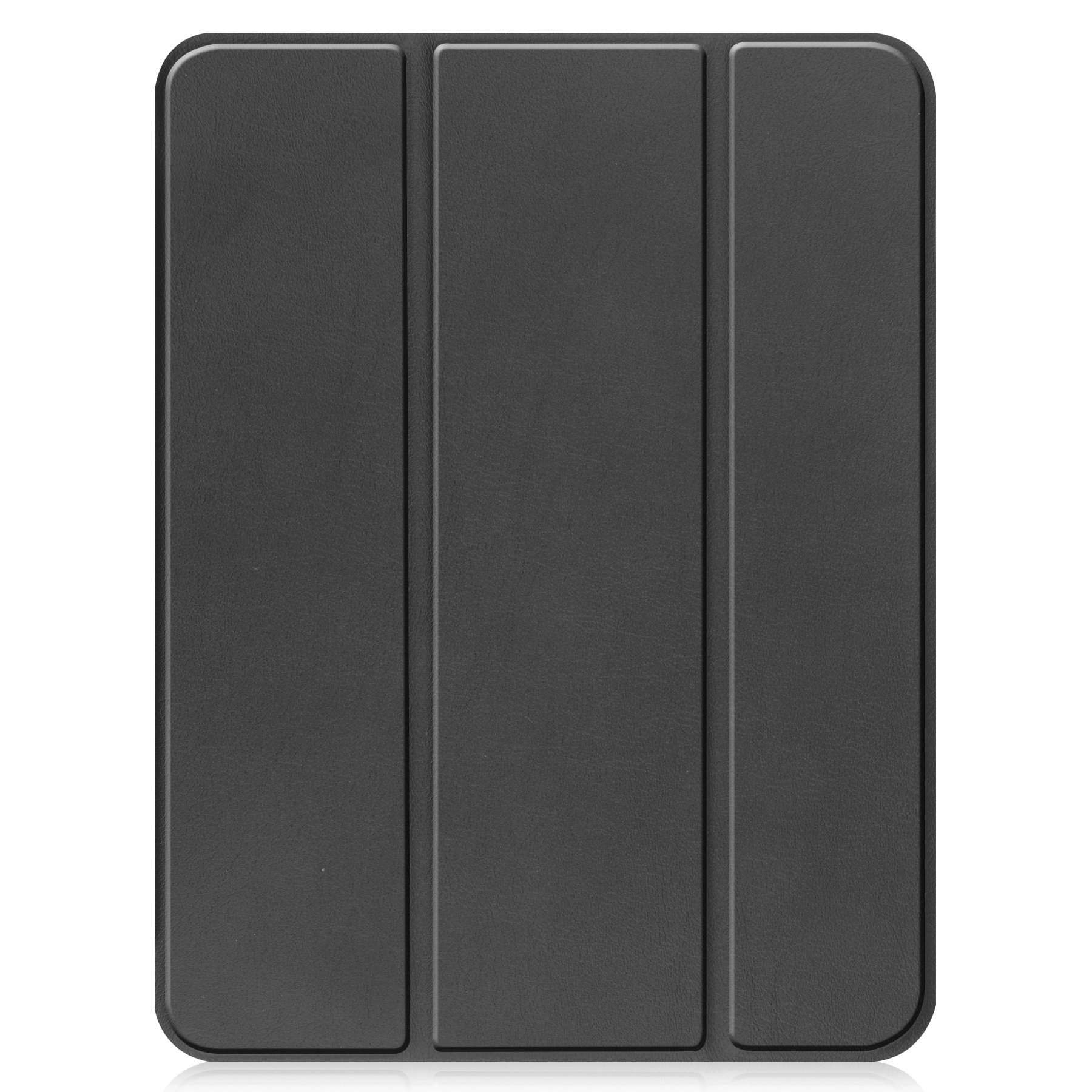 BASEY. Hoesje Geschikt voor iPad 2022 Hoes Case Tablet Hoesje Tri-fold Met Uitsparing Geschikt voor Apple Pencil Met Screenprotector - Hoes Geschikt voor iPad 10 Hoesje Hard Cover Bookcase Hoes - Zwart