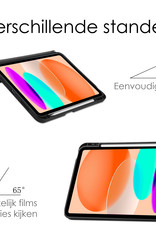 iPad 10 2022 Hoesje Hardcover Hoes Book Case Met Apple Pencil Uitsparing Met Screenprotector - Graffity