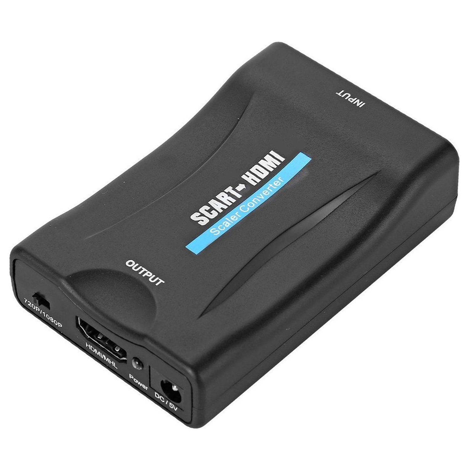 NoXx Scart Naar HDMI Adapter 1080p Kabel Converter HD - Scart naar HDMI kabel - Zwart