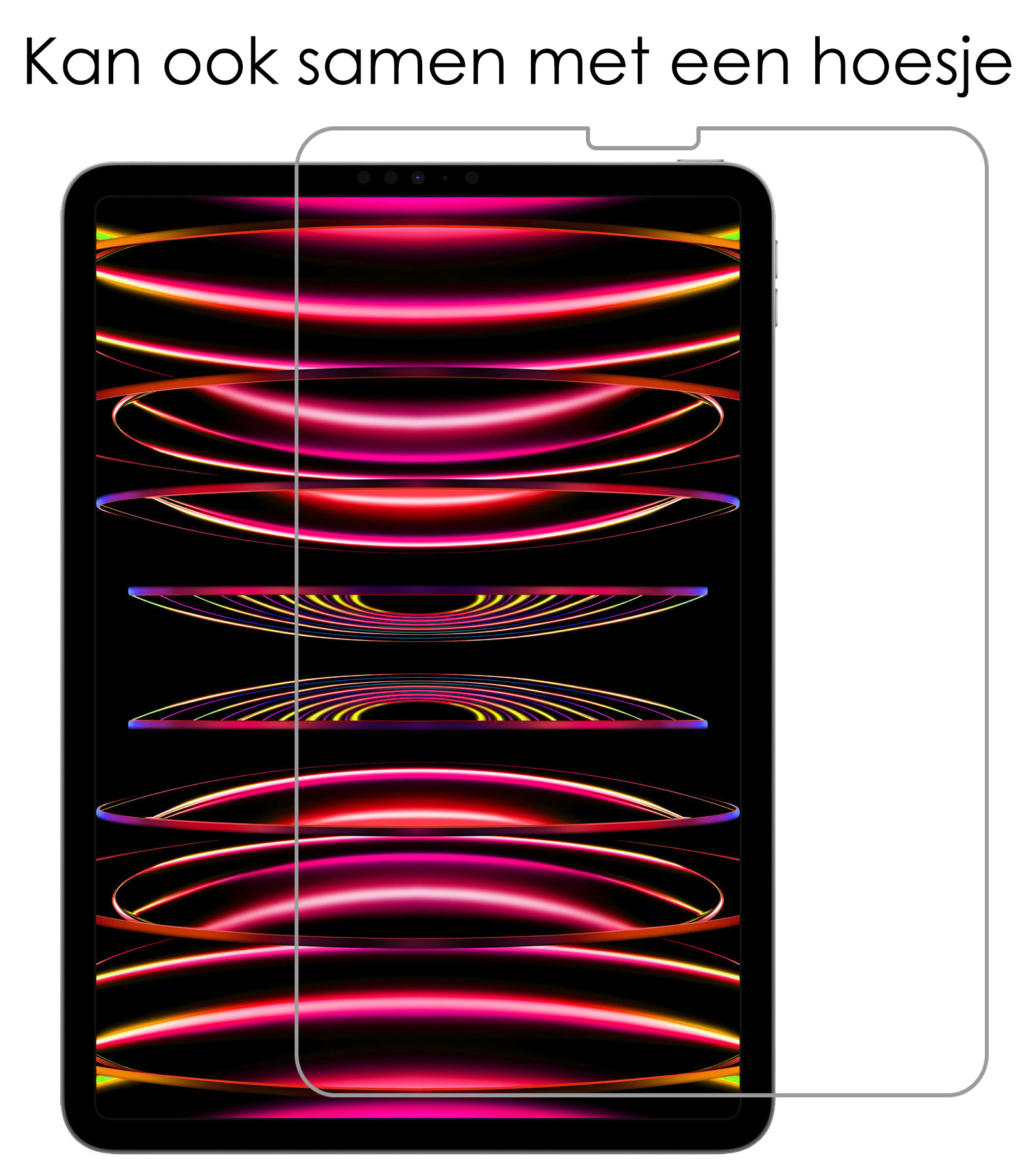 NoXx NoXx iPad Pro 11 inch (2018) Screenprotector - 2 PACK