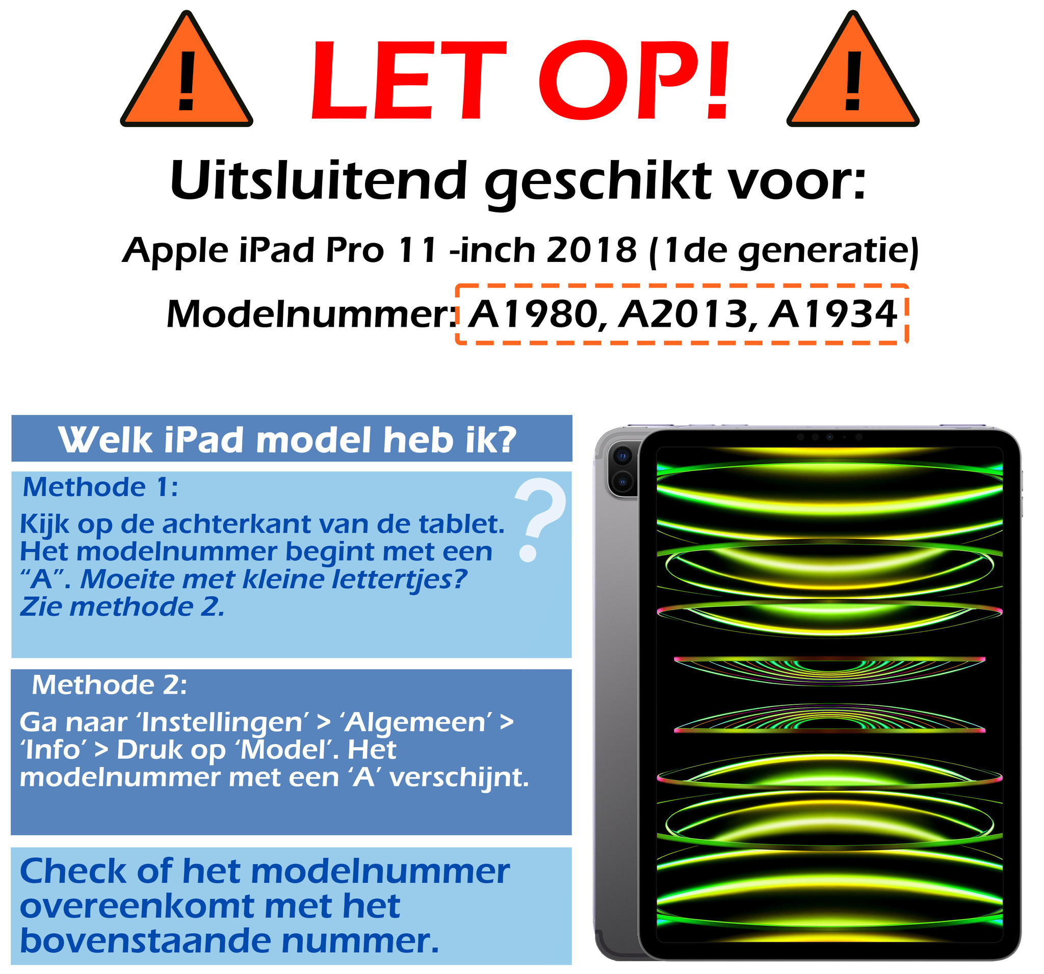 Nomfy Nomfy iPad Pro 11 inch (2018) Screenprotector - 2 PACK