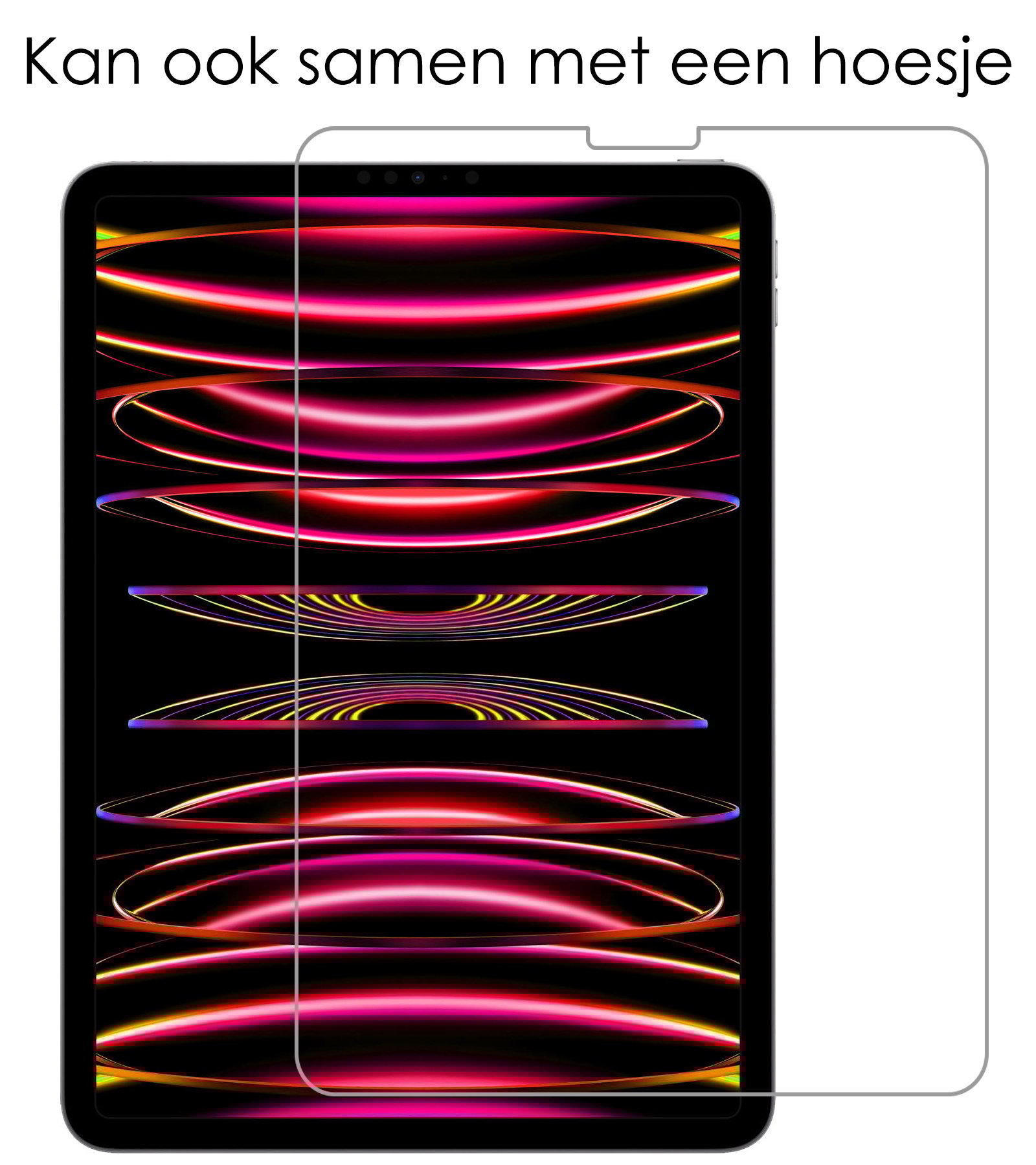 NoXx NoXx iPad Pro 11 inch (2021) Screenprotector - 3 PACK