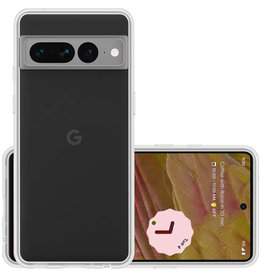 NoXx NoXx Google Pixel 7 Pro Hoesje Siliconen - Transparant