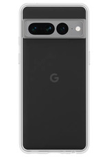 NoXx Google Pixel 7 Pro Hoesje Back Cover Siliconen Case Hoes - Transparant