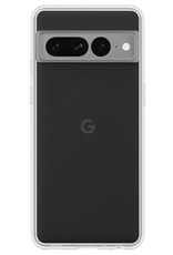 NoXx Hoes Geschikt voor Google Pixel 7 Pro Hoesje Cover Siliconen Back Case Hoes - Transparant