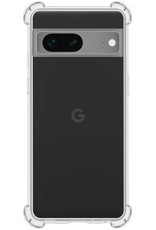 Google Pixel 7 Hoesje Shock Proof Case Hoes Met 2x Screenprotector - Google Pixel 7 Hoes Cover Shockproof Transparant
