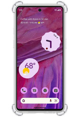 Nomfy Hoesje Geschikt voor Google Pixel 7 Hoesje Shock Proof Cover Case Shockproof Met Screenprotector - Hoes Geschikt voor Google Pixel 7 Hoes Siliconen Back Case - Transparant