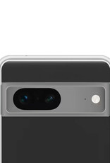 NoXx Hoes Geschikt voor Google Pixel 7 Hoesje Cover Siliconen Back Case Hoes Met Screenprotector - Transparant