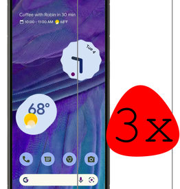 BASEY. Google Pixel 7 Screenprotector Glas - 3 PACK