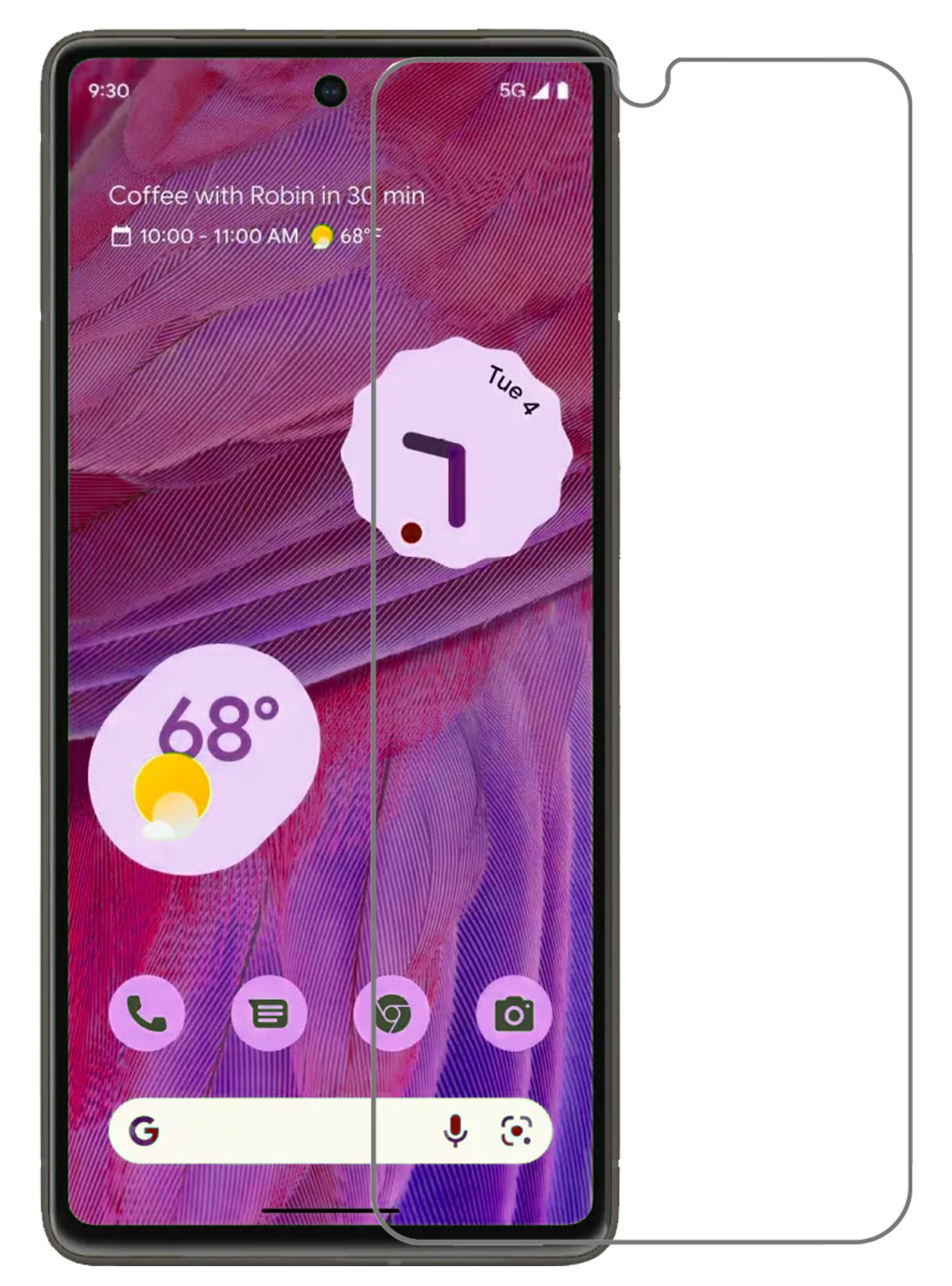 Nomfy Screenprotector Geschikt voor Google Pixel 7 Screenprotector Bescherm Glas Tempered Glass - Screenprotector Geschikt voor Google Pixel 7 Screen Protector