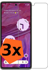 Nomfy Screenprotector Geschikt voor Google Pixel 7 Screenprotector Bescherm Glas Tempered Glass - Screenprotector Geschikt voor Google Pixel 7 Screen Protector - 3 PACK