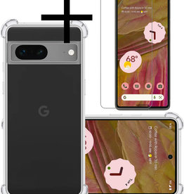 NoXx Google Pixel 7 Hoesje Shockproof Met Screenprotector