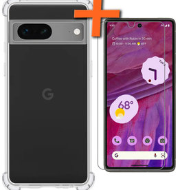 Nomfy Nomfy Google Pixel 7 Hoesje Shockproof Met Screenprotector