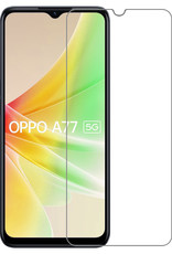 Nomfy Screenprotector Geschikt voor OPPO A77 Screenprotector Bescherm Glas Tempered Glass - Screenprotector Geschikt voor OPPO A77 Screen Protector