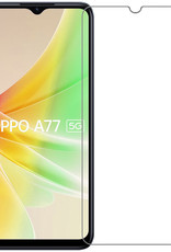 Nomfy Screenprotector Geschikt voor OPPO A77 Screenprotector Bescherm Glas Tempered Glass - Screenprotector Geschikt voor OPPO A77 Screen Protector