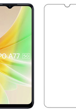 Nomfy Screenprotector Geschikt voor OPPO A77 Screenprotector Bescherm Glas Tempered Glass - Screenprotector Geschikt voor OPPO A77 Screen Protector - 2 PACK