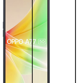 Nomfy Nomfy OPPO A77 Screenprotector Glas Full Cover