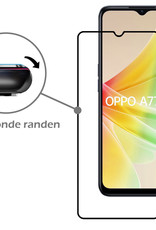 Nomfy Screenprotector Geschikt voor OPPO A77 Screenprotector Bescherm Glas - Screenprotector Geschikt voor OPPO A77 Screen Protector Tempered Glass Full Screen Full Cover