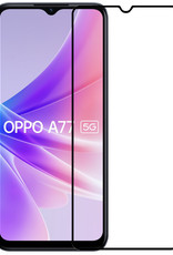 BASEY. Screenprotector Geschikt voor OPPO A77 Screenprotector Beschermglas Full Cover - Screenprotector Geschikt voor OPPO A77 Screen Protector Full Cover