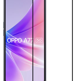 BASEY. BASEY. OPPO A77 Screenprotector Glas Full Cover