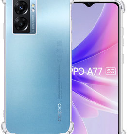 BASEY. BASEY. OPPO A77 Hoesje Shockproof - Transparant