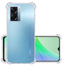 NoXx NoXx OPPO A77 Hoesje Shockproof - Transparant