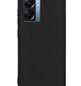 Nomfy Nomfy OPPO A77 Hoesje Siliconen - Zwart