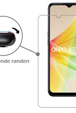 Nomfy Hoesje Geschikt voor OPPO A77 Hoesje Siliconen Cover Case Met 2x Screenprotector - Hoes Geschikt voor OPPO A77 Hoes Back Case - Zwart