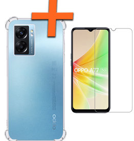 Nomfy Nomfy OPPO A77 Hoesje Shockproof Met Screenprotector