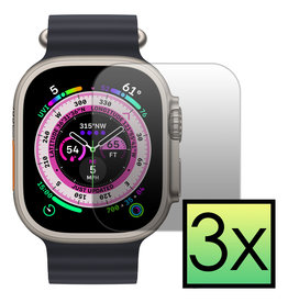 NoXx Apple Watch Ultra Screenprotector - 3 PACK