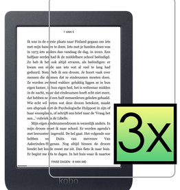 NoXx NoXx Kobo Nia Screenprotector - 3 stuks