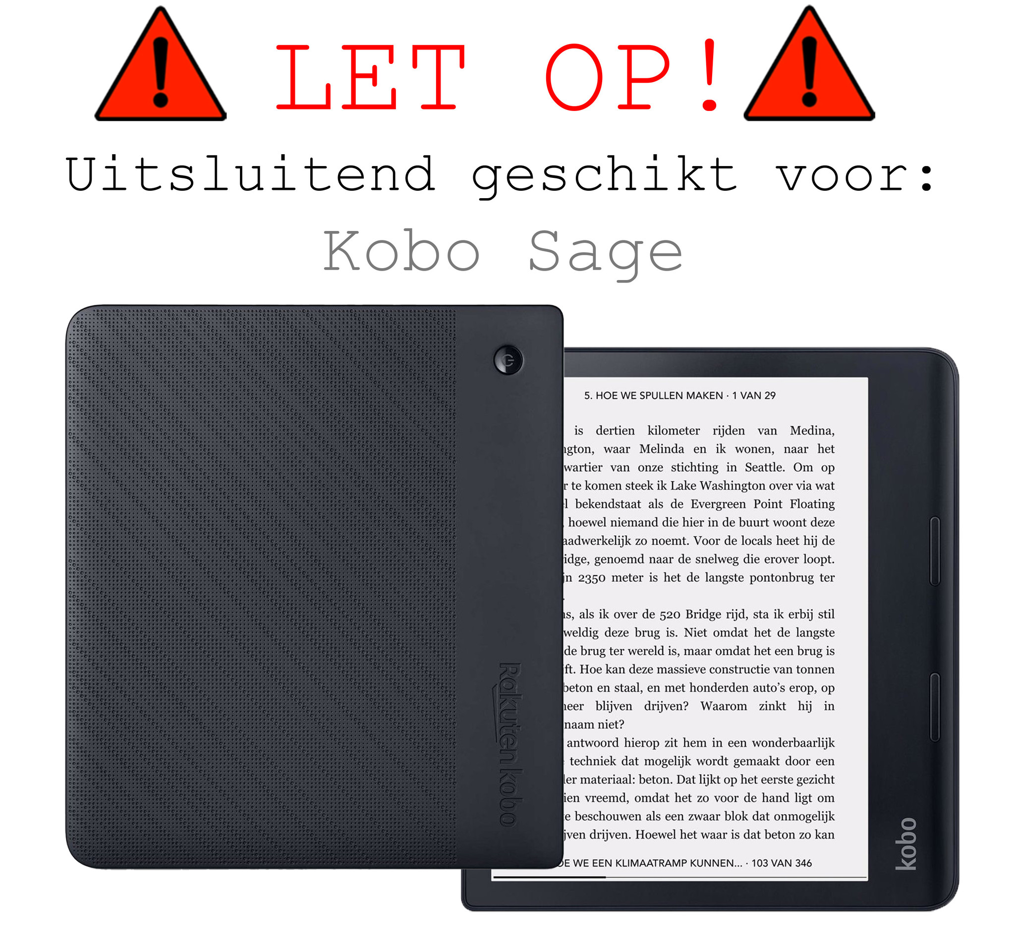 BASEY. Screenprotector Geschikt voor Kobo Sage Screenprotector Tempered Glass - Screenprotector Geschikt voor Kobo Sage Screen Protector