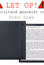 BASEY. Screenprotector Geschikt voor Kobo Sage Screenprotector Tempered Glass - Screenprotector Geschikt voor Kobo Sage Screen Protector - 2 Stuks