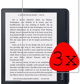 BASEY. BASEY. Kobo Sage Screenprotector - 3 stuks