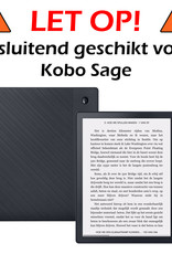 Nomfy Screenprotector Geschikt voor Kobo Sage Screenprotector Bescherm Glas - Screenprotector Geschikt voor Kobo Sage Screen Protector Tempered Glass - 2 PACK