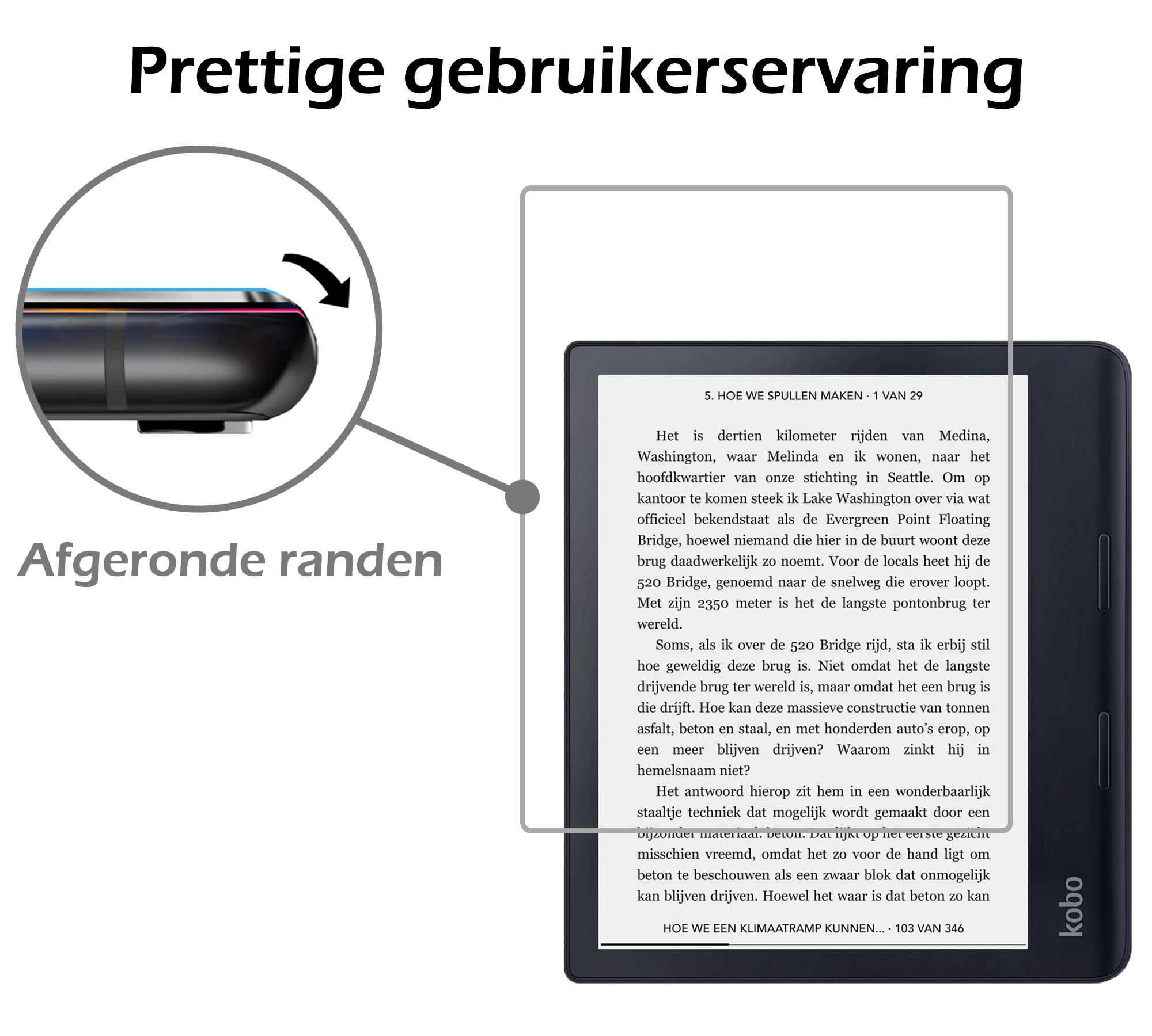 Nomfy Screenprotector Geschikt voor Kobo Sage Screenprotector Bescherm Glas - Screenprotector Geschikt voor Kobo Sage Screen Protector Tempered Glass - 3 PACK