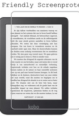 BASEY. Screenprotector Geschikt voor Kobo Clara 2E Screenprotector Tempered Glass - Screenprotector Geschikt voor Kobo Clara 2E Screen Protector