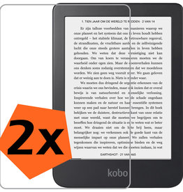 Nomfy Nomfy Kobo Clara 2E Screenprotector - 2 stuks