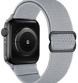 NoXx NoXx Apple Watch Bandje Stof Verstelbaar (38/40/41 mm) - Grijs