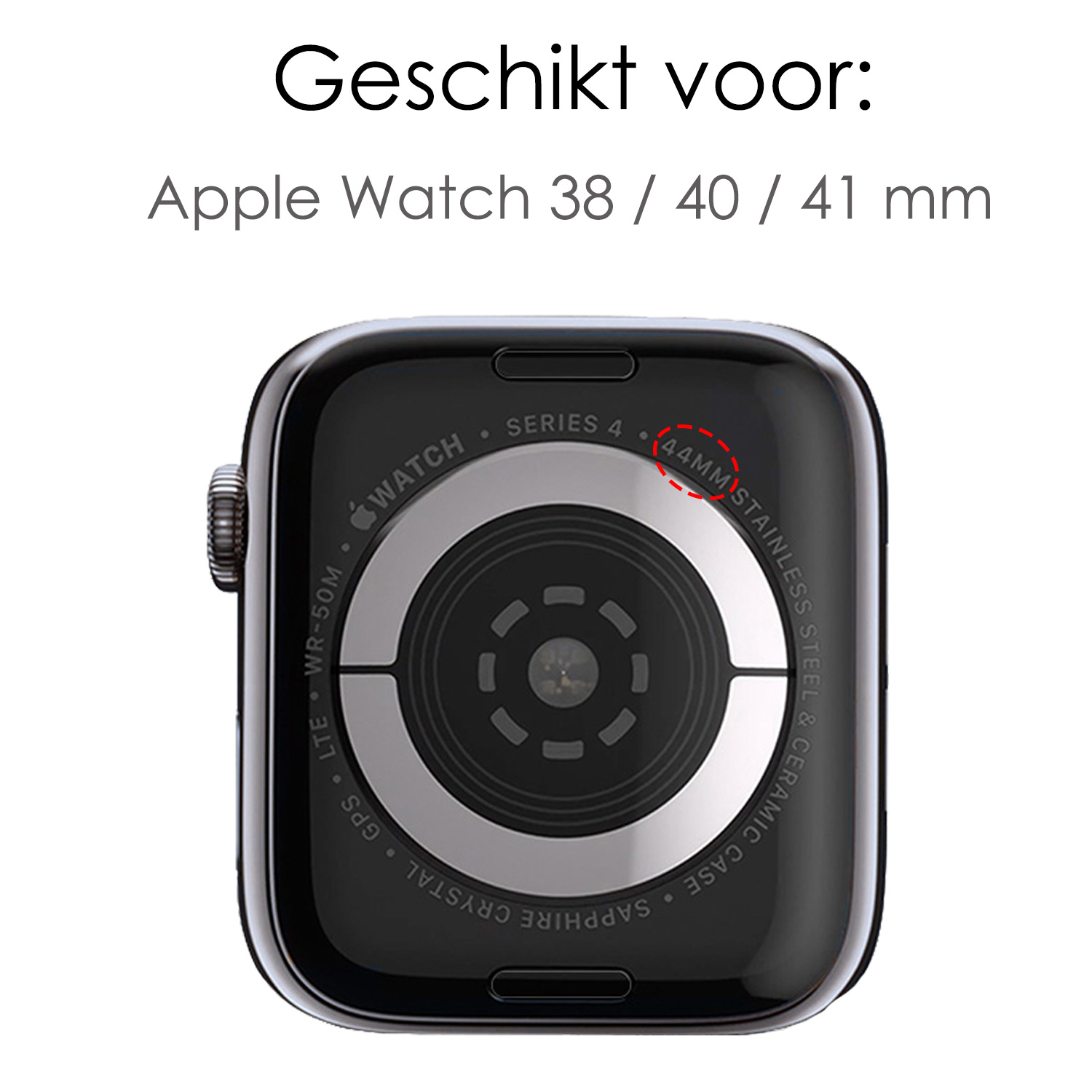 NoXx Horloge Band Geschikt voor Apple Watch 1-8 / SE (38/40/41 mm) Bandje Nylon Met Verstelbare Gesp - Roze