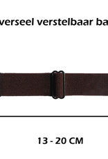 Nomfy Bandje Geschikt Voor Apple Watch Bandje 38/40/41 mm Nylon Horloge Band Verstelbare Gesp - Geschikt Voor Apple Watch 1-8 / SE - 38/40/41 mm Nylon - Bruin