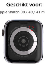 Nomfy Bandje Geschikt Voor Apple Watch Bandje 38/40/41 mm Nylon Horloge Band Verstelbare Gesp - Geschikt Voor Apple Watch 1-8 / SE - 38/40/41 mm Nylon - Bruin